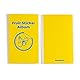 Leuchtturm 366080 Fruit Sticker Album - Sammelalbum für 900 Fruit Sticker mit strukturierter Aufbewahrung - gelb