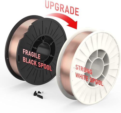 Image of YESWELDER E309LFC-O Stainless Steel Flux Core MIG Wire, .030-Inch 2-Pound 2-Packs, Strong ABS Plastic Spool Welding Wire