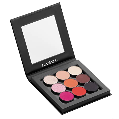 LaRoc Pan Bed Magnetic Palette - Versatile Empty Makeup Palette for Eyeshadow, Blush, Lipstick & More - Create Your Own Unique, Travel-Friendly Makeup Palette Organiser - Small - Image 6
