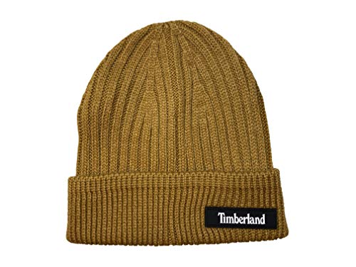 Timberland Gorro masculino canelado com punho (marrom (T100843C-231), tamanho único), Marrom