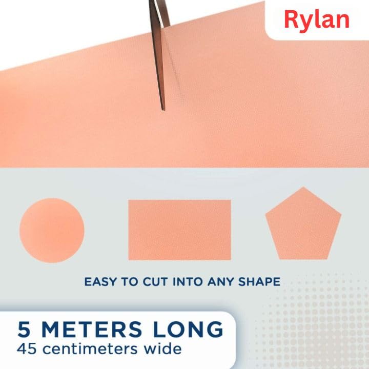 Image of Rylan Multipurpose Anti-Slip Mat, Sheet for Fridge, Kitchens, Cupboard, Drawers, Shelf Liner | Super Strong EVA, Water Resistant
