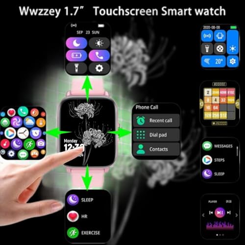 Snall-T800-Ultra-Smart-Watch-with-Beautiful-Strap-Bluetooth-Calling-Smart-Watch-199-Touch-Display-with-Fitness-Outdoor-Health-Medical-Tracker-8-Unique-UI-Interactions-WHT-300