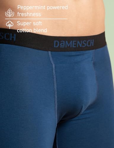 Image of DAMENSCH Mens Regular Fit Premium Cotton Blend Boxer Brief | Innerwear Men, Men Boxers, Underwear for Men, Shorts for Men, Inner for Men, Briefs for Men