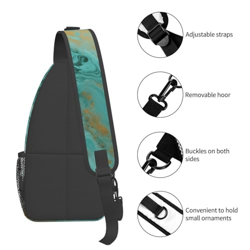 Bolso Cruzado de Pecho para Hombre Negro miniatura 5