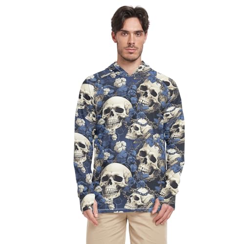 Camiseta de natación para hombre que evita quemaduras solares con manga larga