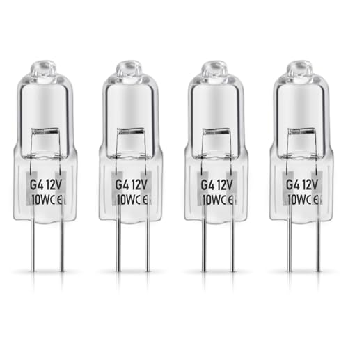 Comparison: Best 12V Oven 4 4 Pcs Oven Light Bulb 10W 12V for Dacor 86364, Halogen Bulb with G4 Bi-Pin Base - G4 Halogen Bulb 10W for Range, Stove, Microwave - Oven Light Bulb for 86573, 8-6573, DE81-05142A