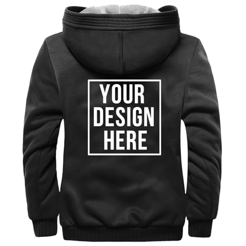 Custom Hoodie Jackets for Women Personalized Zip Up Fleece Jacket Design Logo Sweatshirt3