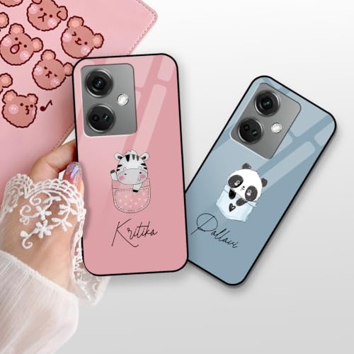 Image of COLORflow Back Cover Compatible with OnePlus Nord CE 3 5G | Cute Pocket Cartoons Color Customized | Shockproof TPU Bumper with Camera Protection Back Cover Compatible with OnePlus Nord CE 3 5G