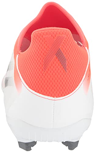 image for adidas unisex adult X Speedflow.3 Laceless Firm Ground Soccer Shoe, Wh