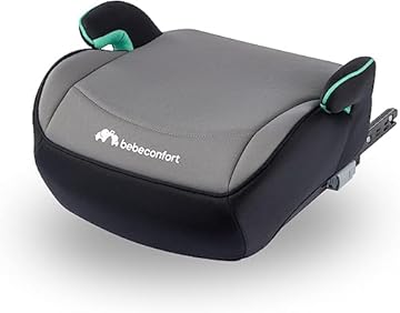 Bebeconfort Manga i-Fix Rialzo Auto per bambini, Seduta auto bambini, seggiolino auto isofix gruppo 3 per Bambini 128-150 cm, dai 6 ai 12 Anni (22-36 kg), colore Grey Mist