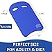 Aquapella Swimming Kickboard - One Size Fits All - A Great Training Aid for Children and Adults (Blue)