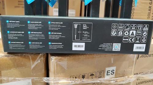 Aigostar Lampade Solari da Giardino 12 pcs Luci