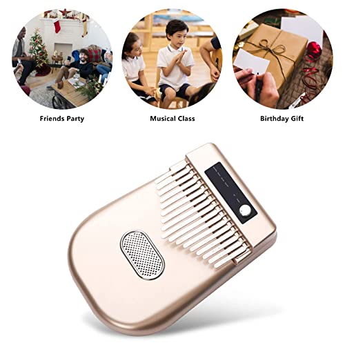 Kalimba électronique 17 touches, Kalimba Piano à pouce avec haut-parleur Bluetooth intégré, 4 en 1 Kalimba/piano/guitare… - Les Beatles, Paul McCartney, John Lennon, RIngo Starr, George Harrison Kalimba électronique 17 touches, Kalimba Piano à pouce avec haut-parleur Bluetooth intégré, 4 en 1 Kalimba/piano/guitare… – Image 5