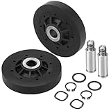 RB170002 ADE30RGS171TW01 speed queen Dryer Roller Kit for Some alliance and speed queen Dryers ADE32FSS431AN01, ADE3SRGS177TW01,Replace#3447593 AP5186795 PS12220620 EAP12220620