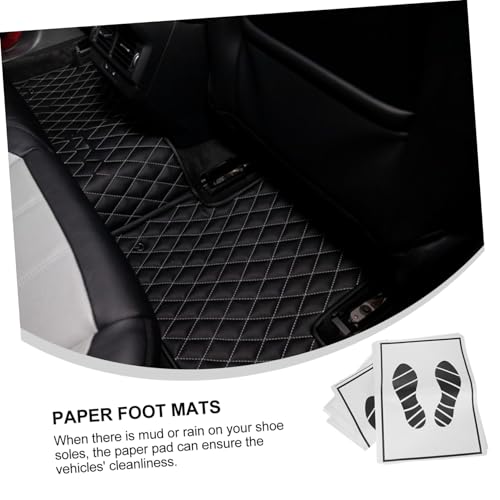 Alfombrillas para suelo de coche de papel para evitar manchas y suciedad en el piso del vehículo 4