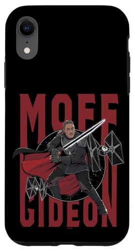 Coque iPhone XR Star Wars Moff Gideon protection Mandalorian rigide anti-rayures