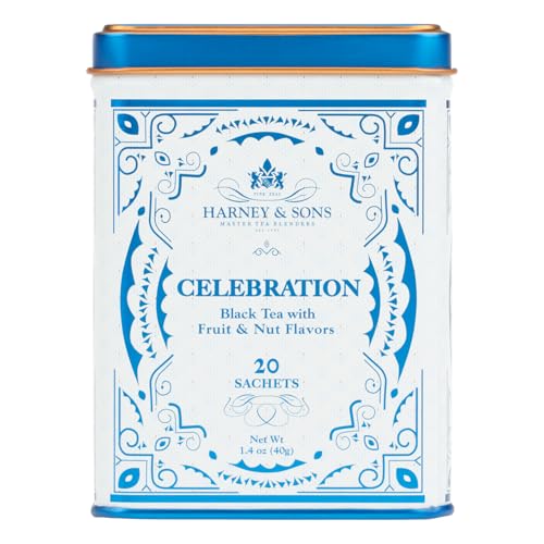 Harney & Sons CELEBRATION Tea 20 ct Sachet TIn
