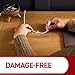 Command Round Cord Clips, Damage Free Hanging Cable Clips, No Tools Wall Clips for Hanging Electrical Cables, 13 Clear Cord Clips and 16 Command Strips