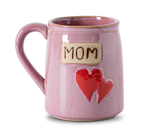 GABROC Mom Mug Cup for Mother Day,Birthdya,Christmas Gifts Pink coffee Mug Larege Tea Cup for Mom...