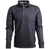  Monte Carlo Sweat-shirt Polo à bouton bleu jean