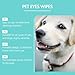 Eye Wipes for Dogs & Cats, Hypoallergenic Dog Eye Wipes Cleaner, Natural Cleaning Grooming Pet Wipes – Gently Remove Tear Stain, Eye Debris, Discharge, Mucus, Non-Irritating, Unscented, 150 PCS