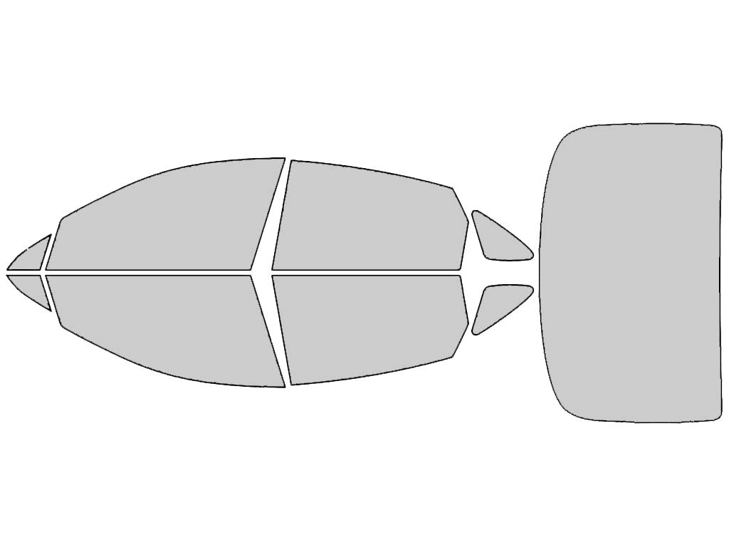 Rvinyl Window Tint Kit Compatible with Hyundai Sonata 2020-2023 - Complete Precut Kit - 20%