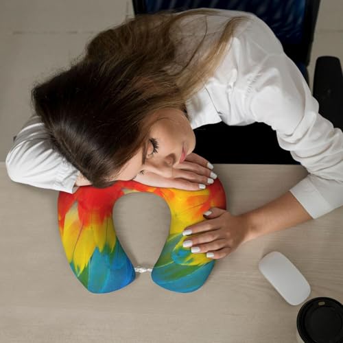 Almohada de poliéster para cuello color negro miniatura 7