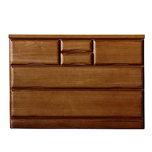 Amazon｜105幅 3段 チェスト 【105-3LC セーフ】 ブラウン 北欧