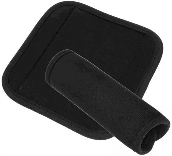 2x2x Pull up Bar Grips 3mm Thick Grip Wraps for Exercise Equipment Fitness Gym Black| Strength Training |Sporting Goods