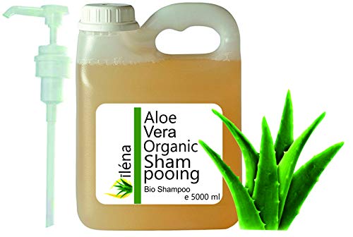 Champú Natural y Ecológico con Aloe Vera, Aceite de Argán, Vitaminas y Queratina, con Ceramidas Naturales para el Cabello. (5000 ml) Cover