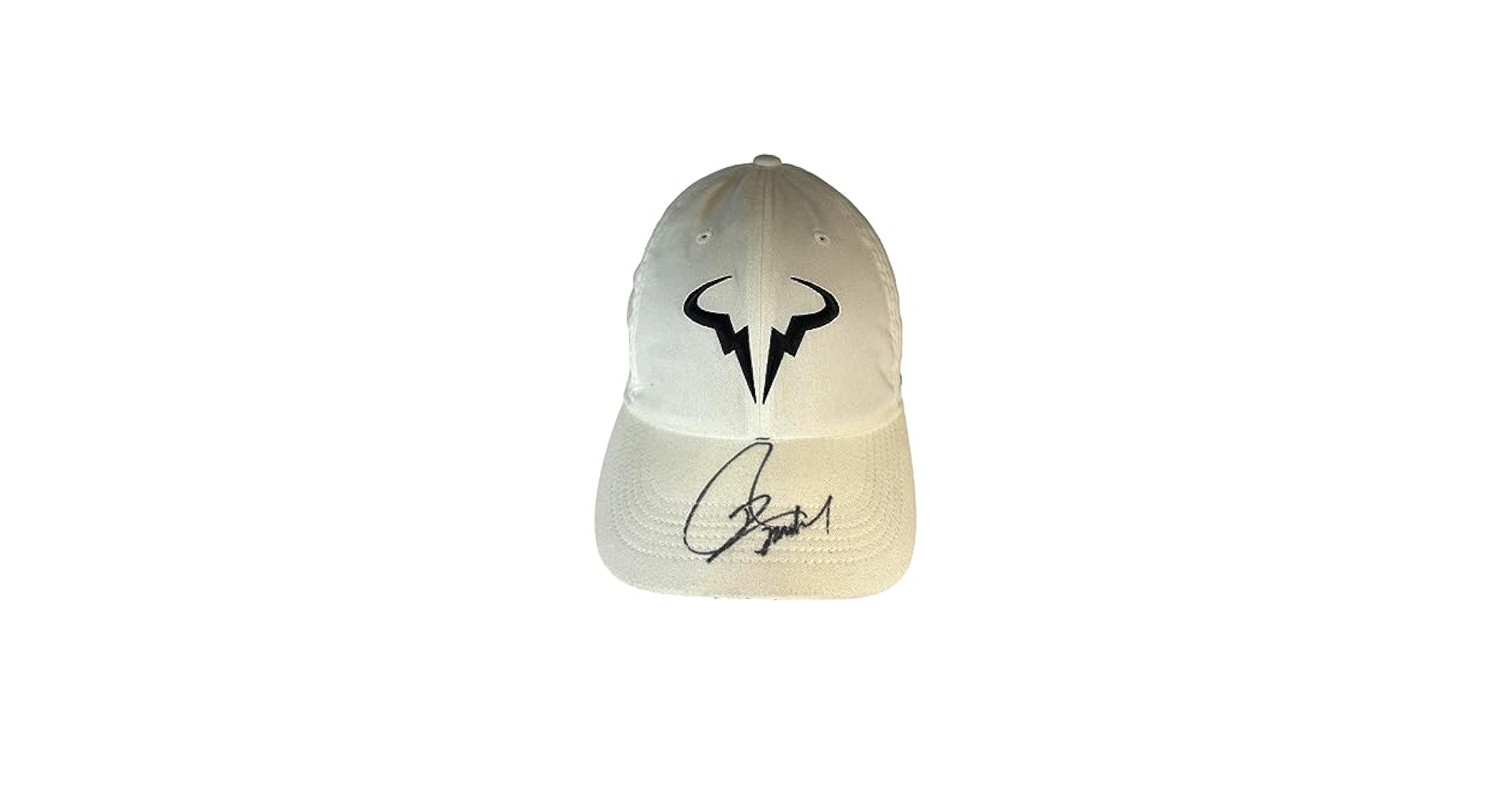 Rafael Nadal Signed Autograph Rafa Logo Tennis Baseball Cap