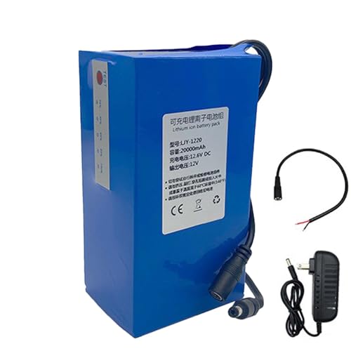 Hssytzoul Batteria Ricaricabile Agli Ioni Di Litio Dc 12 V 20000Mah 30000Mah Potente Batteria Portatile Ai Polimeri Di Litio Per Dispositivi Alimentaz