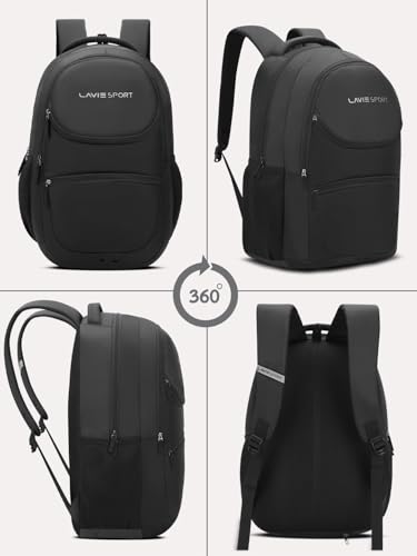 Image of Lavie Sport 29L Atlas | 19 Inch | Fits Upto 15 Inch Laptop Backpack | Laptop Compatiable | Raincover | College Bag | For Men & Women