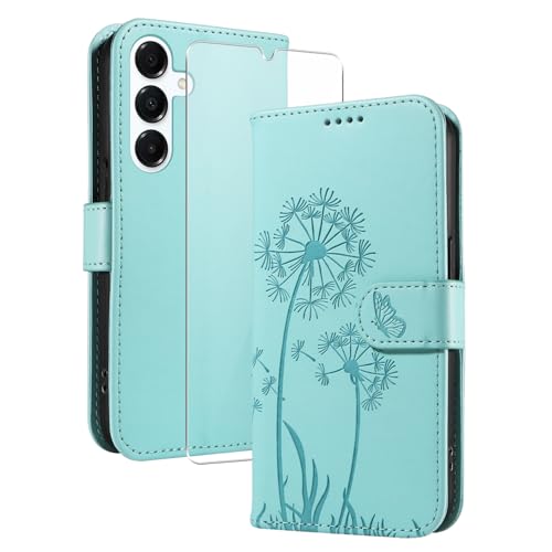 Ysjisy XS-550 Grün Flip Hülle mit Displayschutzfolie