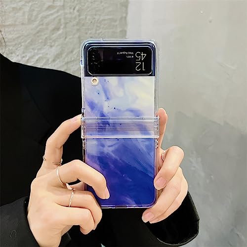Coque de téléphone de mode laser colorée pour Samsung Z Flip3 4