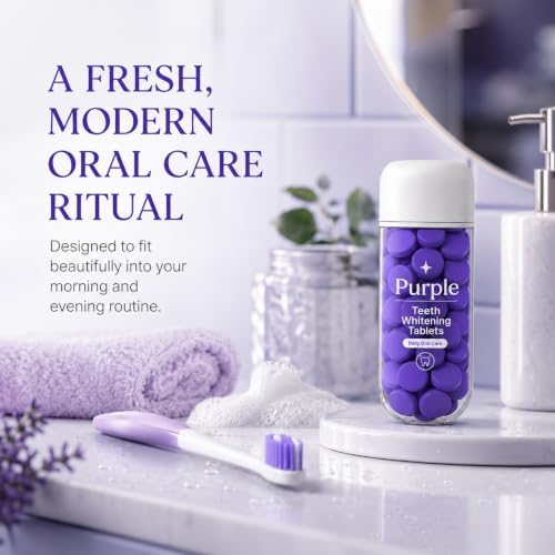 Teeth Whitening Tablets, Purple Teeth Cleaning Tablets — view 7