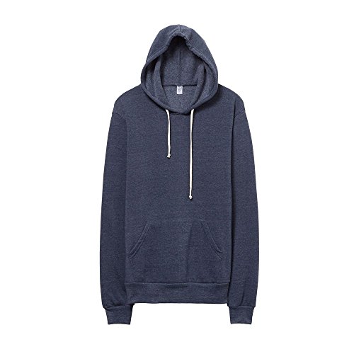 Alternative Apparel - Sudadera modelo Challenger para hombre (L EU/Azul Marino Eco)