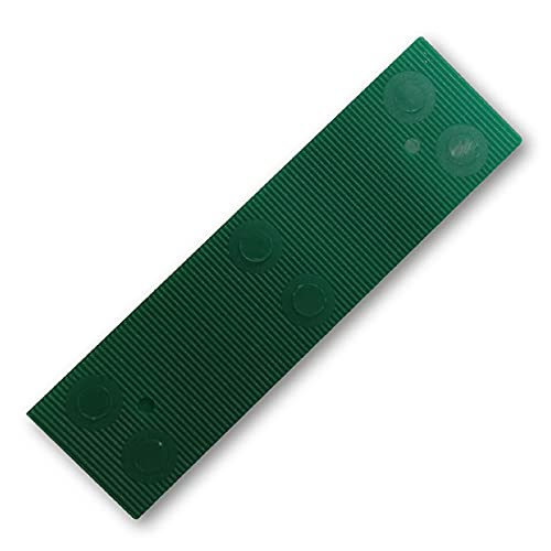 Window Glazing Glass Flat Plastic Packers 100mm x 28mm Several Sizes Available (100, 1mm)