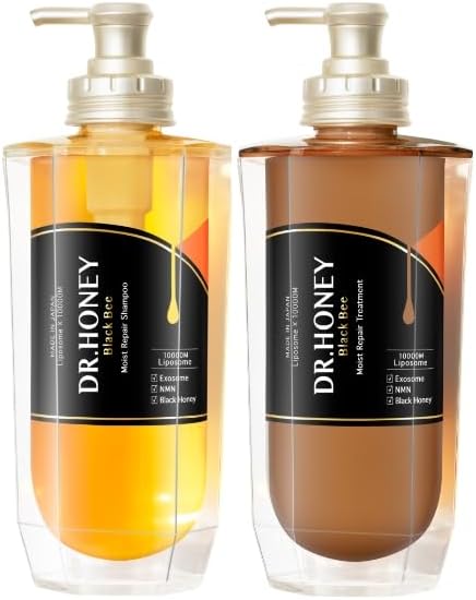 DRハニー シャンプー & トリートメント [ 340mL / 340mg ] ボトルセット (BlackBee)