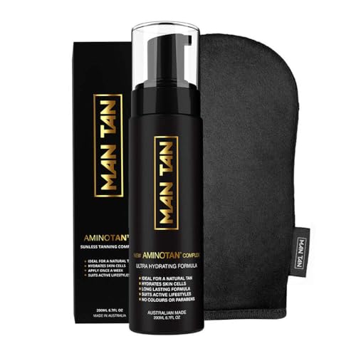 MAN TAN Sunless Tanner AminoTan Starter Pack