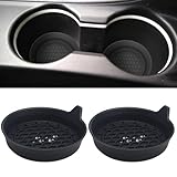 2 PCS Car Cup Coasters, Universal Cup Holder Coaster for Car Accessories, Bling...
