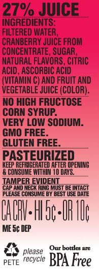 Miniatura 3 de Langers Cóctel de jugo de arándano, 32 onzas líquidas (paquete de 12)