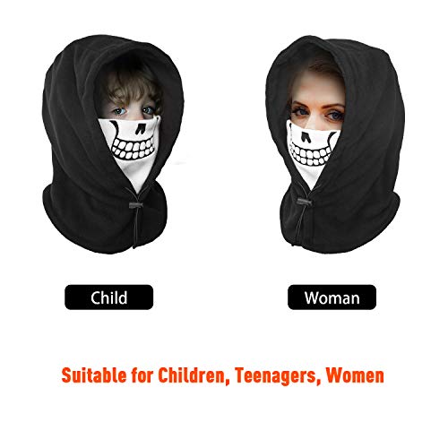 FCY Kids Balaclava Face Mask,Boys/Girls Reusable Washable Cloth Full Face Masks,Dust Skull Masks Face Cover