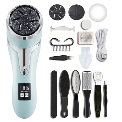 Meuleuse pied kit pédicure complet 10 pièces avec tondeuse électrique sans fil