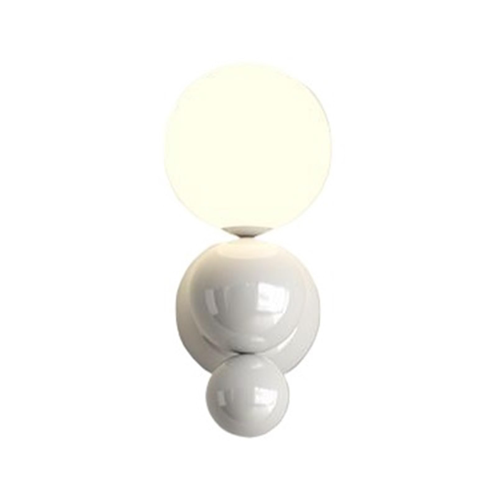 KOESRXNQW Lovely LED Wall Light Red Green White Metal Children's Room Lamps Parlor Office Aisle Stairs Sconce Acrylic Ball Easy Installation(Style 6)