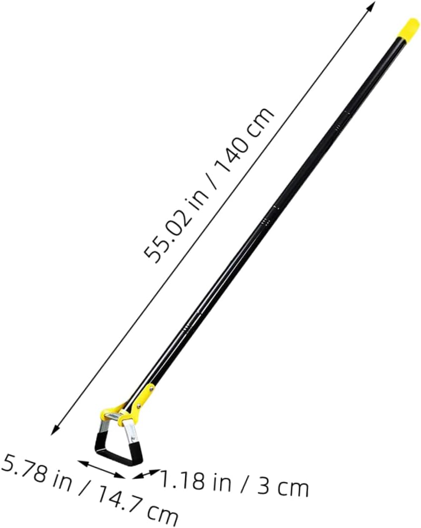 Garden Hoe Hand Hoe for Weeding Edger Lawn Tool Cultivators Manganese Steel Stainless Steel Ergonomic Design Compact Excavation Weeding Loosening Soil Transplanting