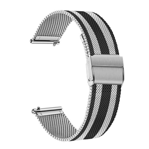 Correa IW390209 de silicona suave de 22 mm para renovar tu reloj negro