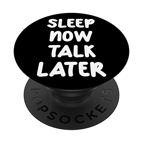Sleep Now Sprich später Ich liebe Schlafen Nickerchen ist mein Hobby PopSockets Cover