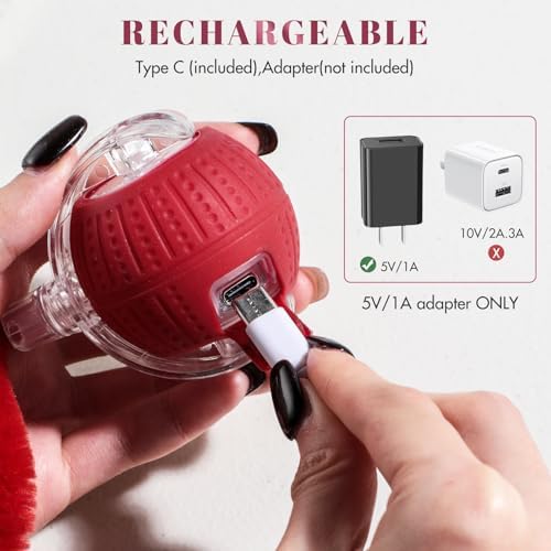 NVTED 2 PCS Interactive Cat Toys for Indoor Cats — bottom and base construction detail