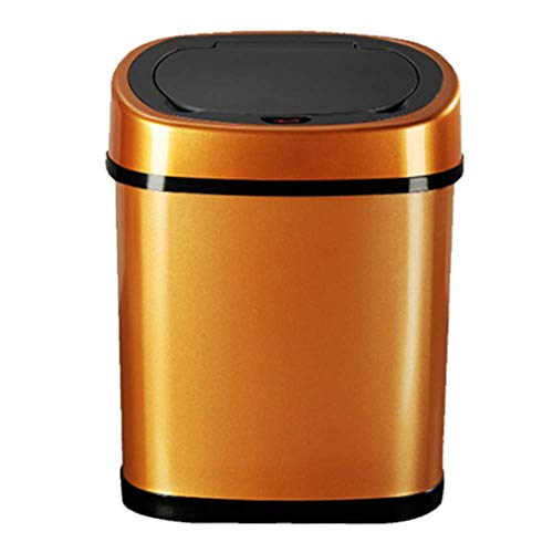 Poubelle induction intelligente automatique en acier inoxydable électrique pour ménage de maison